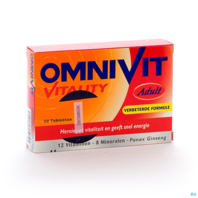 Omnivit Vitality Tabl 28