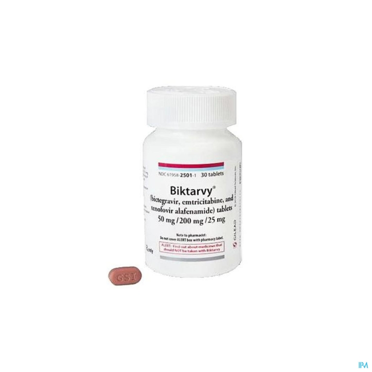 Biktarvy 50mg/200mg/25mg Abac. Film.tabl 30 Bottle