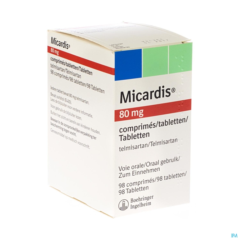 Micardis Comp 98 X 80mg