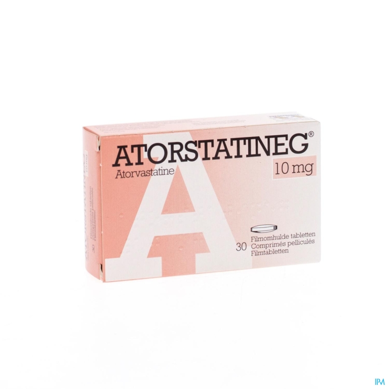 Atorvastatine Eurogenerics 10Mg Filmomh Tabl 30