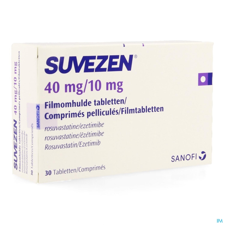 Suvezen 40mg/10mg Filmomh Tabl 30