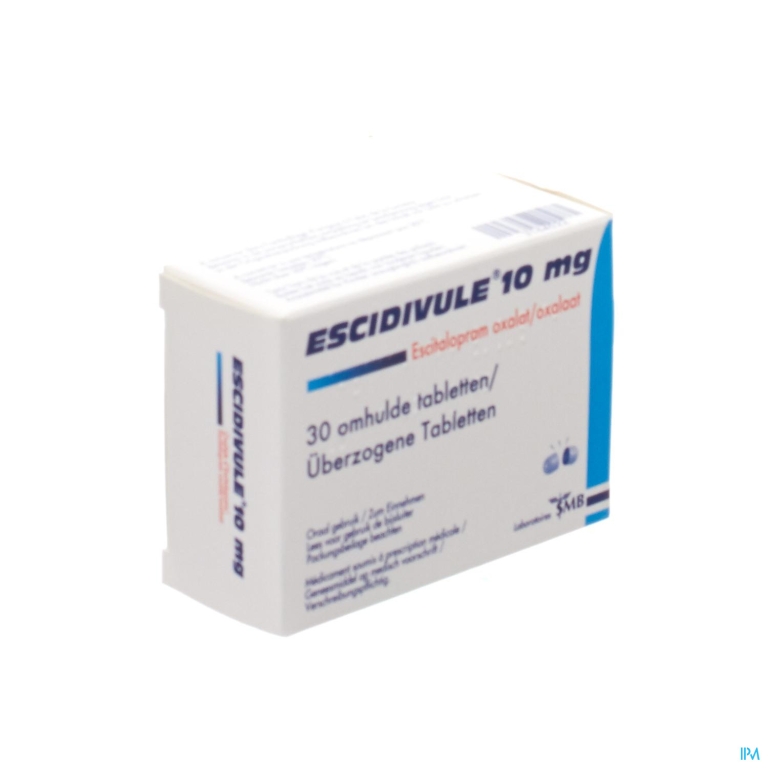 Escidivule 10mg Comp Omhulde 30