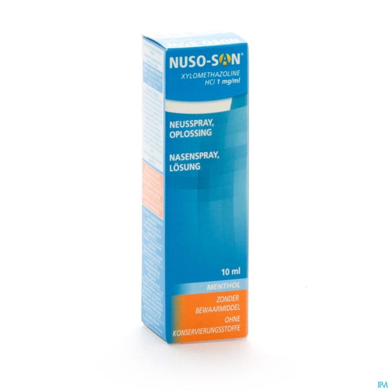 Nuso San 1mg/ml Spray Menthol 10ml