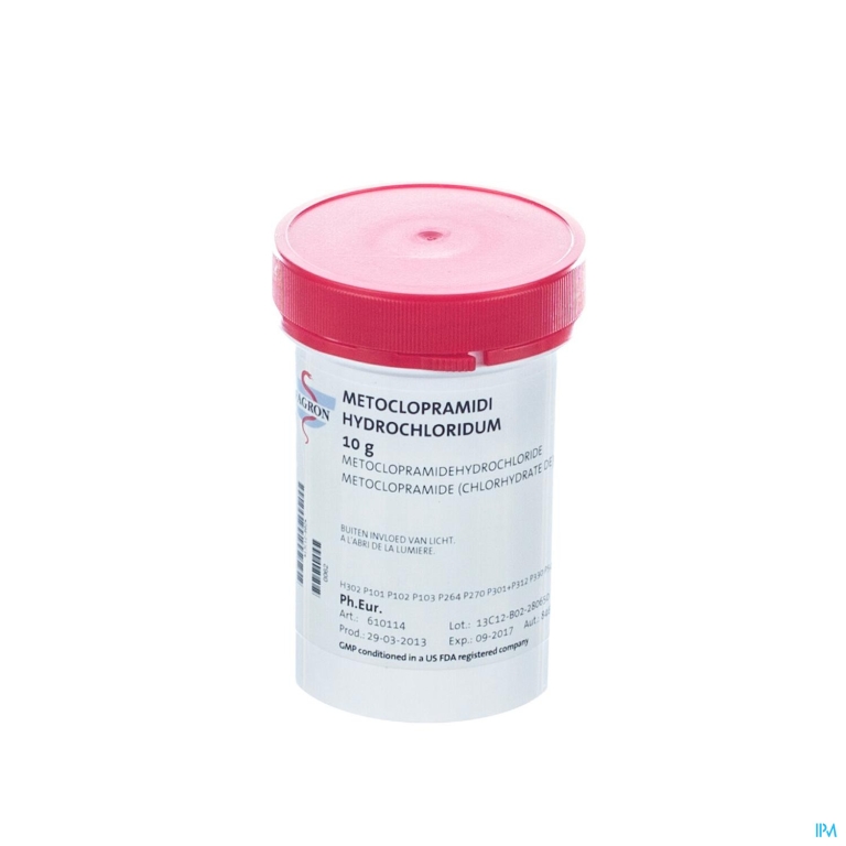 Metoclopramidehydrochloride Vrac 10g Fag