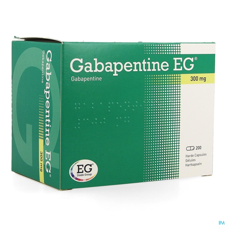 Gabapentine EG 300Mg Caps 200 X 300 Mg