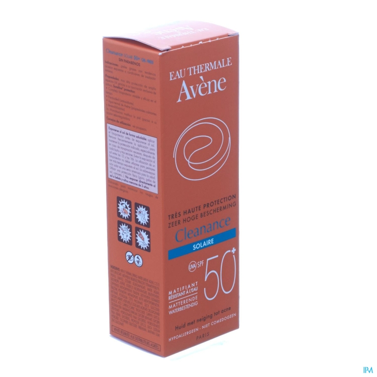 Avene Zon Cleanance Emuls Ip50+ 50ml