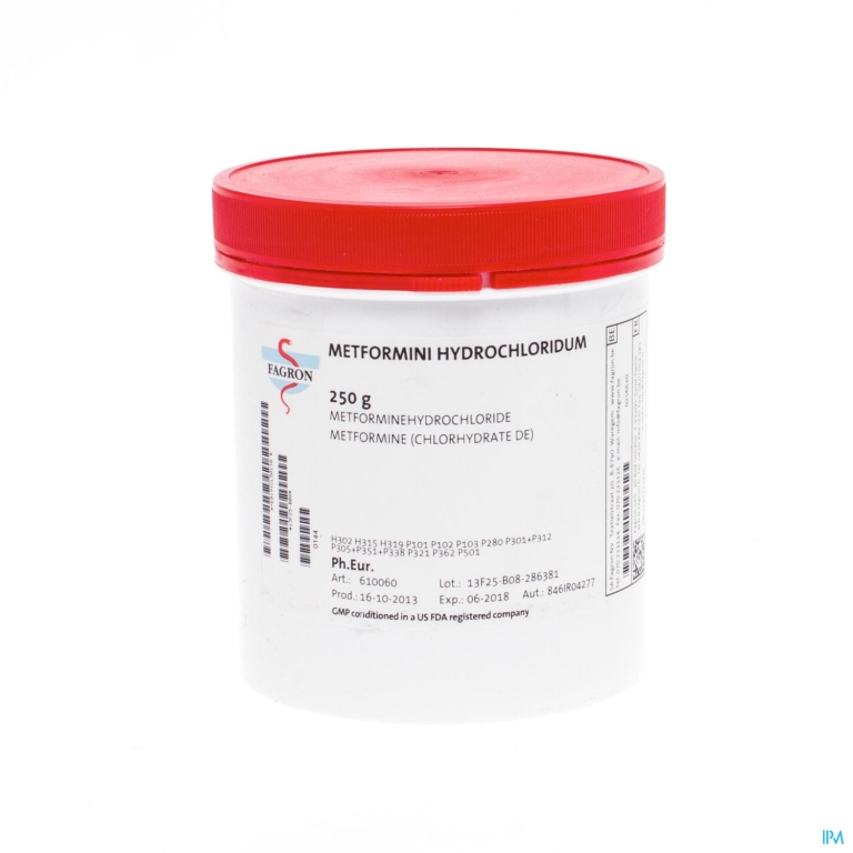Metforminehydrochloride Vrac 250g Fag