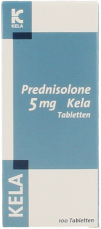 Prednisolone 5mg Kela Comp 100