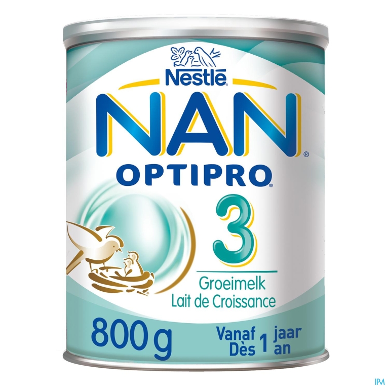 Nan Optipro 3 +1jaar Groeimelk Pdr 800g