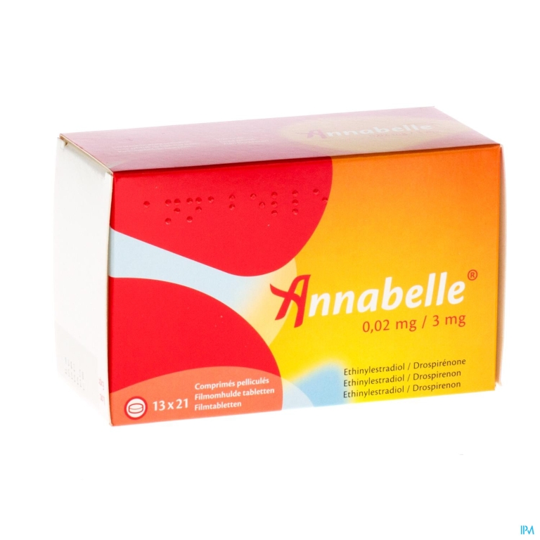 Annabelle 0,02mg/3mg Comp 13 X 21