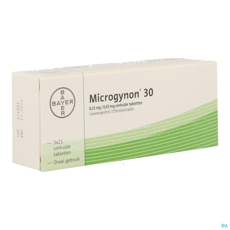 Microgynon 30 Drag 3 X 21