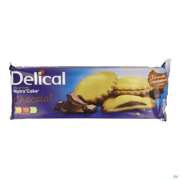 Delical Nutra Cake Chocolade 3×3