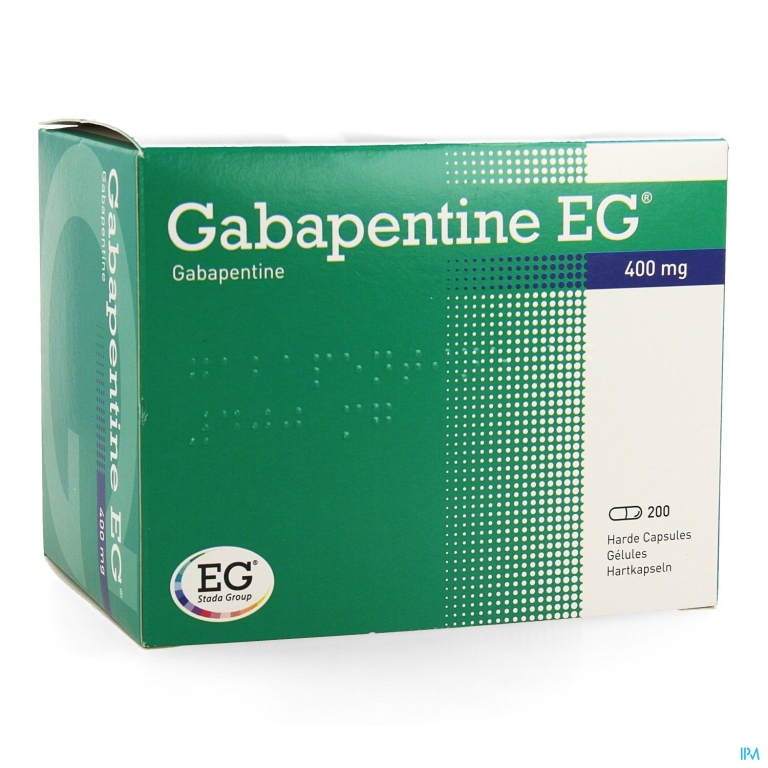 Gabapentine EG 400Mg Caps 200 X 400 Mg