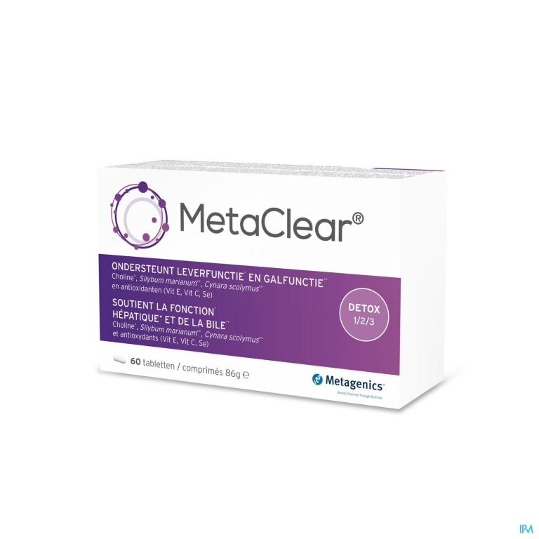 Metaclear Tabl 60 Metagenics