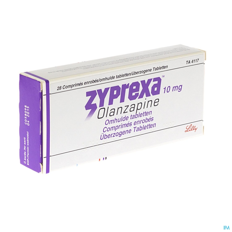 Zyprexa 10mg Pi Pharma Comp 28 X 10mg Pip