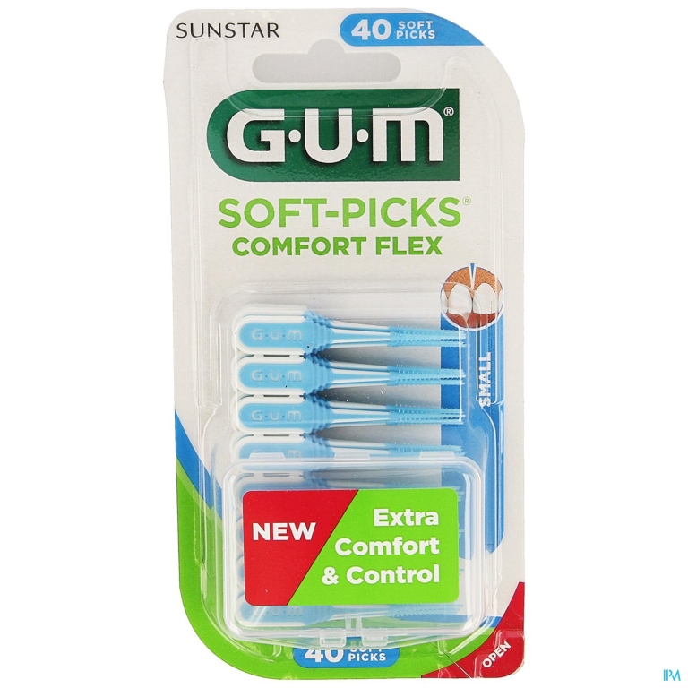 Gum Softpicks Comfort Flex Small 40