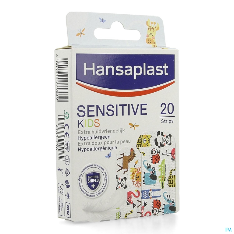 Hansaplast Pleisters Kids Sensitive Strips 20