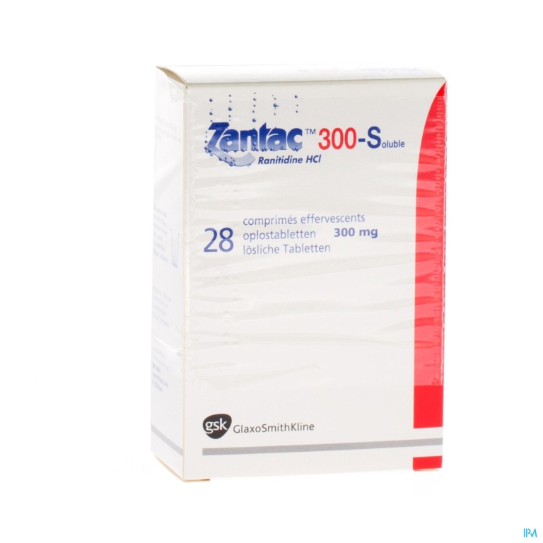 Zantac 300 Comp Sol 28 X 300mg