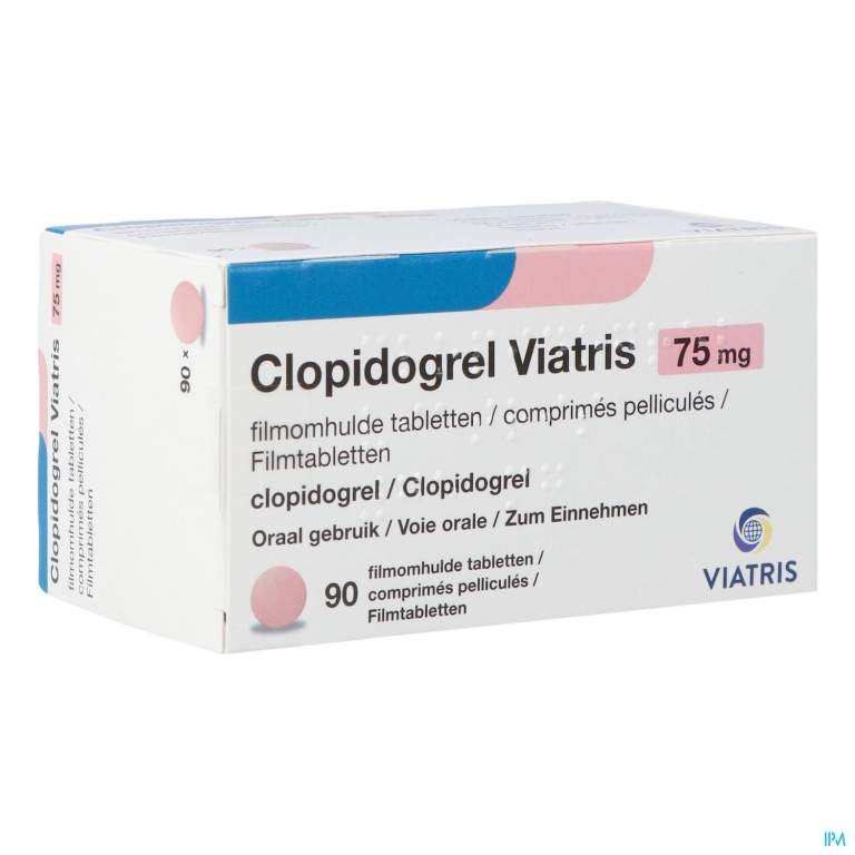 Clopidogrel Viatris 75mg Filmomh Tabl 90