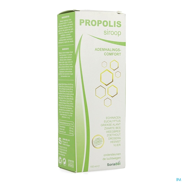 Soria Propolis Siroop 150ml Verv.1207703