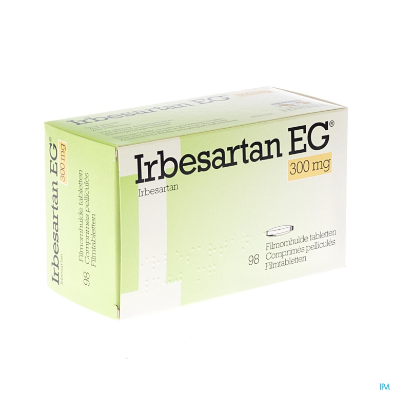 Irbesartan EG 300 Mg Filmomh Tabl 98 X 300 Mg