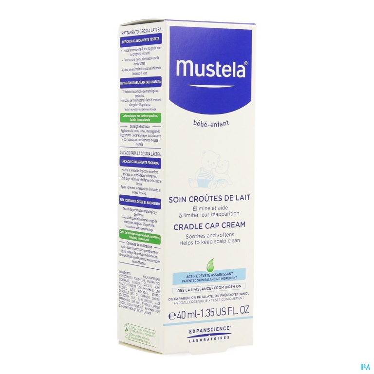 Mustela Ss Verzoring Melkkorstjes Creme 40ml