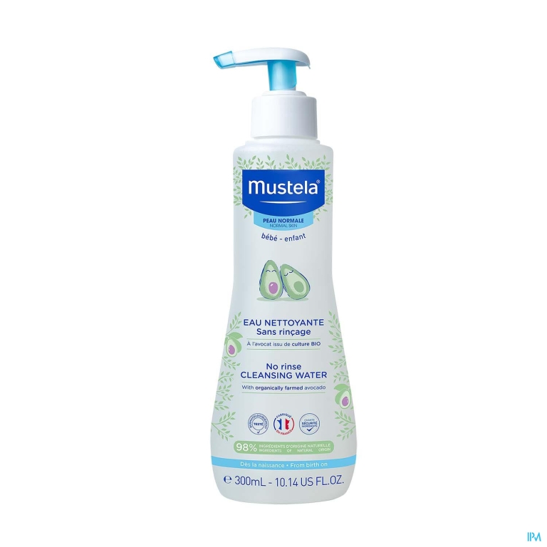 Mustela Pn Water Reinigend Z/spoelen 300ml