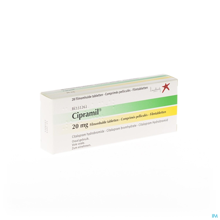 Cipramil Comp Sec 28 X 20mg