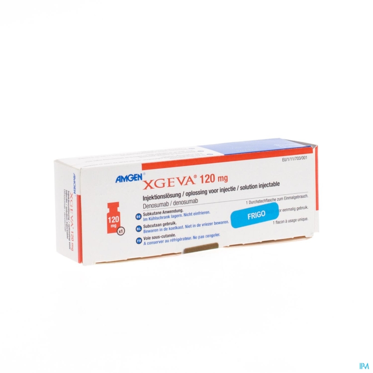 Xgeva 120mg Oplossing Voor Injectie 1 Fl