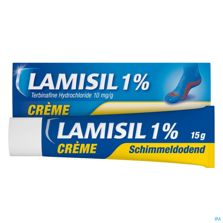 Lamisil Creme 1% Gelamineerde Aluminium Tube 15g