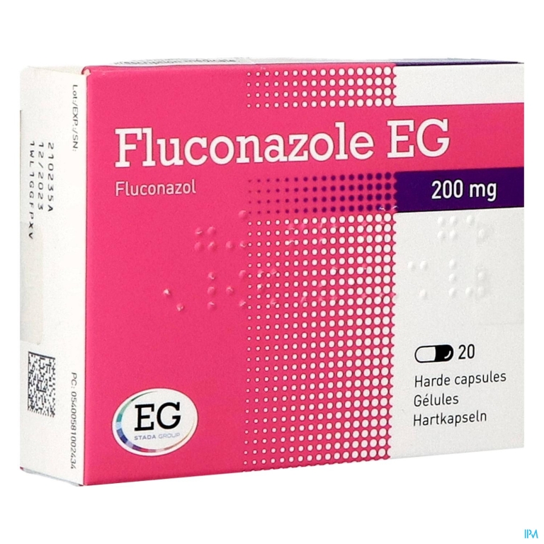 Fluconazol EG 200 Mg Caps 20