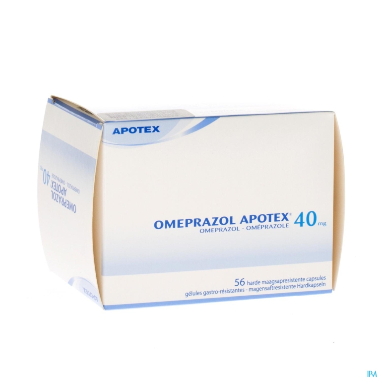 Omeprazol Apotex Caps 56 X 40mg