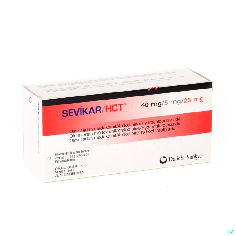 Sevikar Hct 40mg/5mg/25mg Filmomh Tabl 98