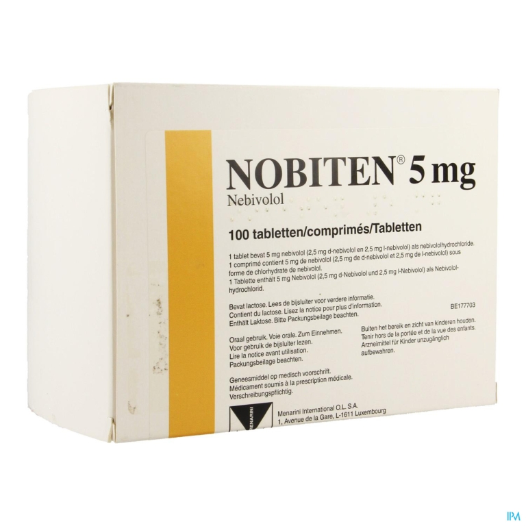 Nobiten 100 Tabl 5mg Ud