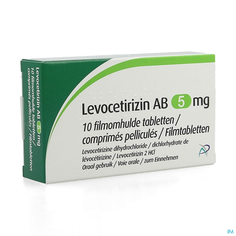 Levocetirizin Ab 5mg Filmomh Tabl 10 X 5mg