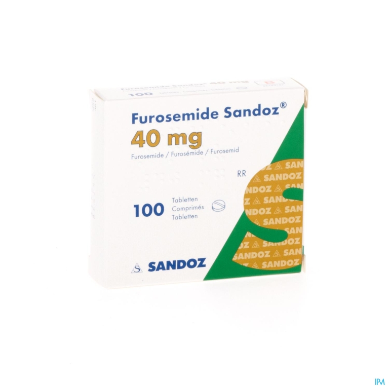 Furosemide Sandoz 40mg Tabl 100x40mg