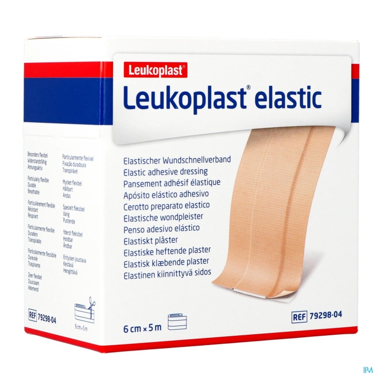 Leukoplast Elastic 5mx6cm 1