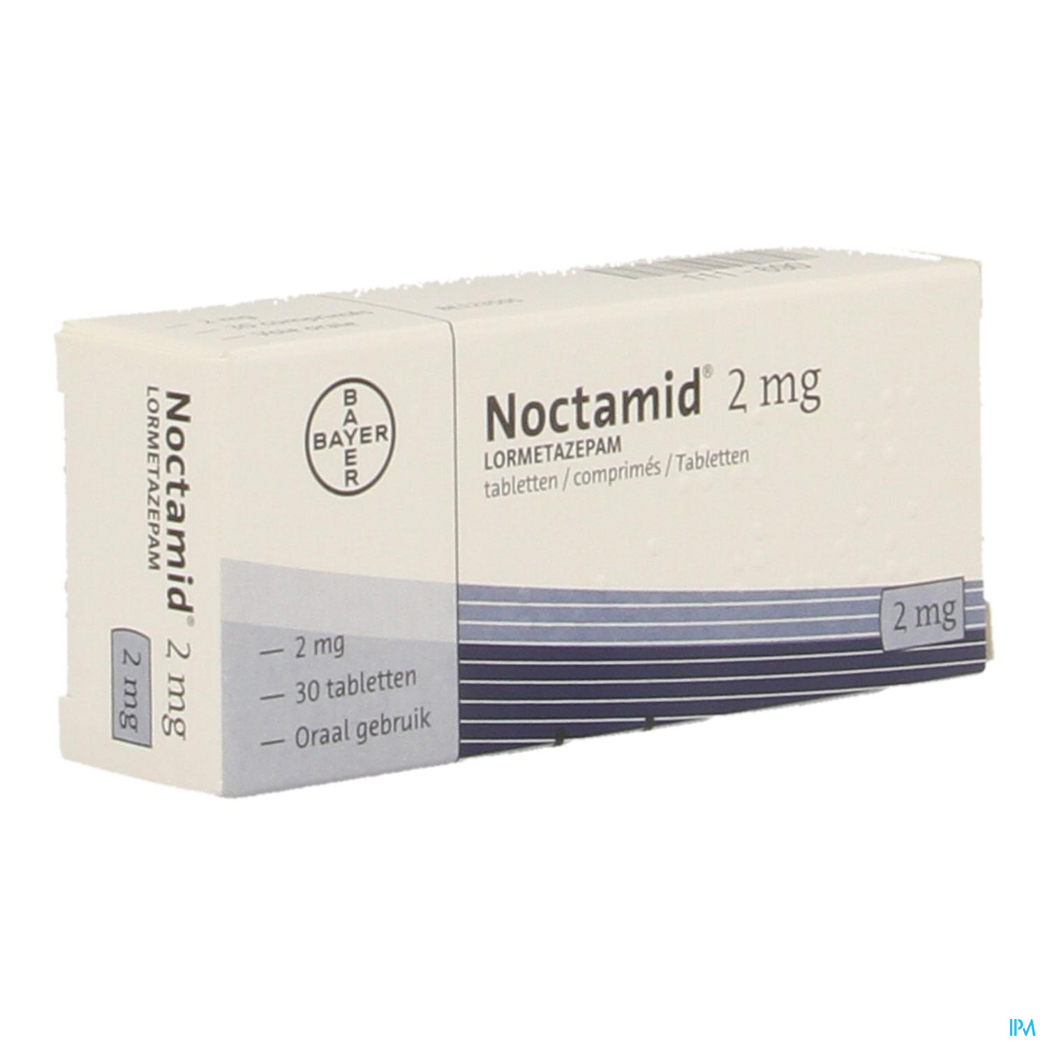 Noctamid 2mg Comp 30 X 2mg