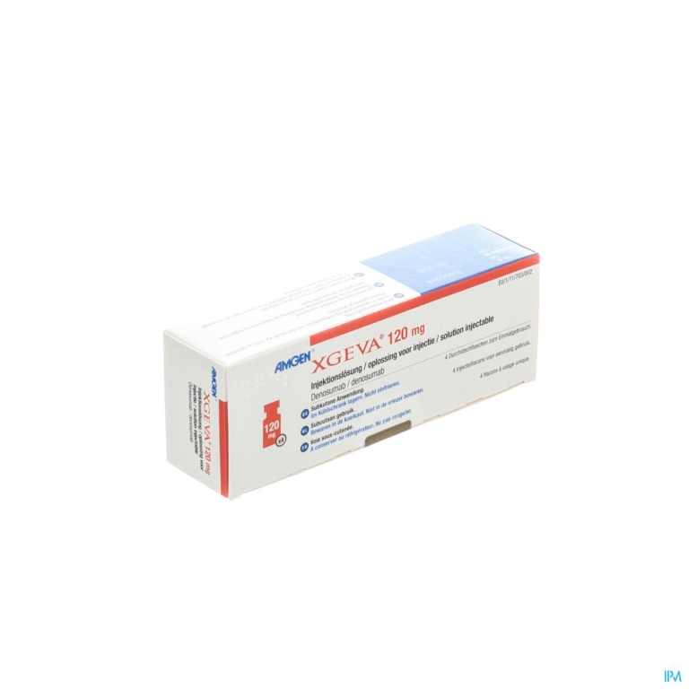 Xgeva 120mg Oplossing Voor Injectie 4 Fl