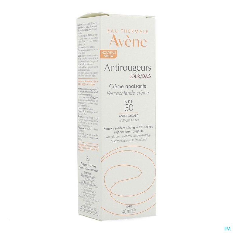 Avene Antirougeurs Dag Creme 40ml