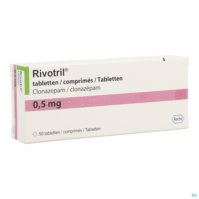 Rivotril 0,5mg Impexeco Comp 50 X 0,5mg Pip