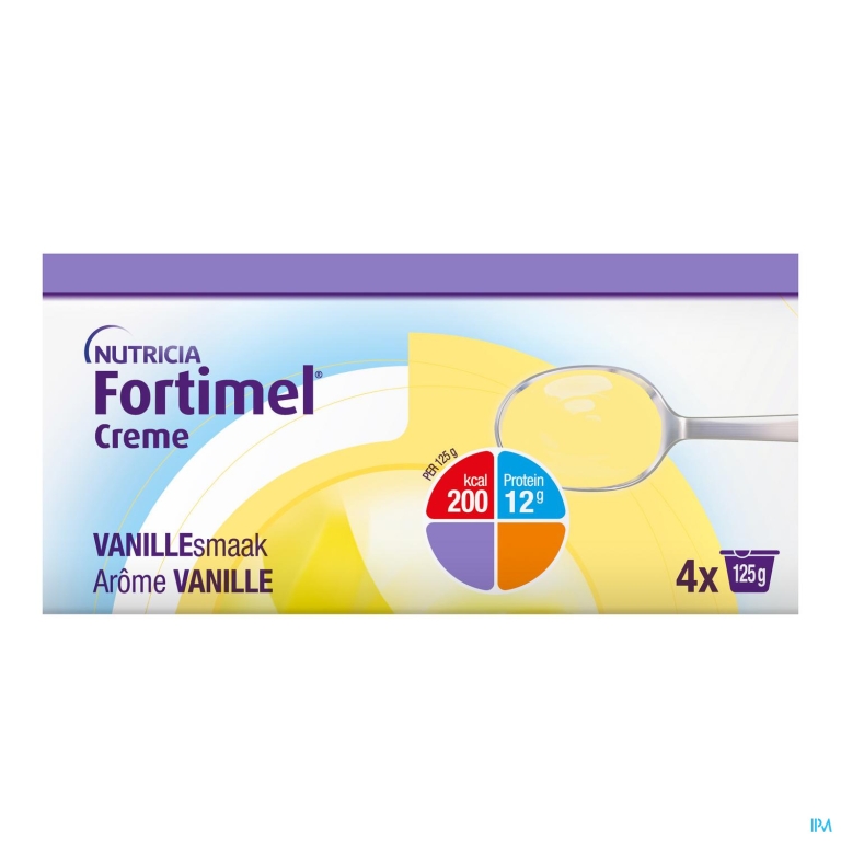 Fortimel Creme Vanille 4x125g