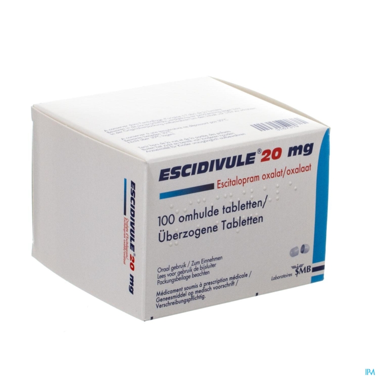 Escidivule 20mg Comp Omhulde 100