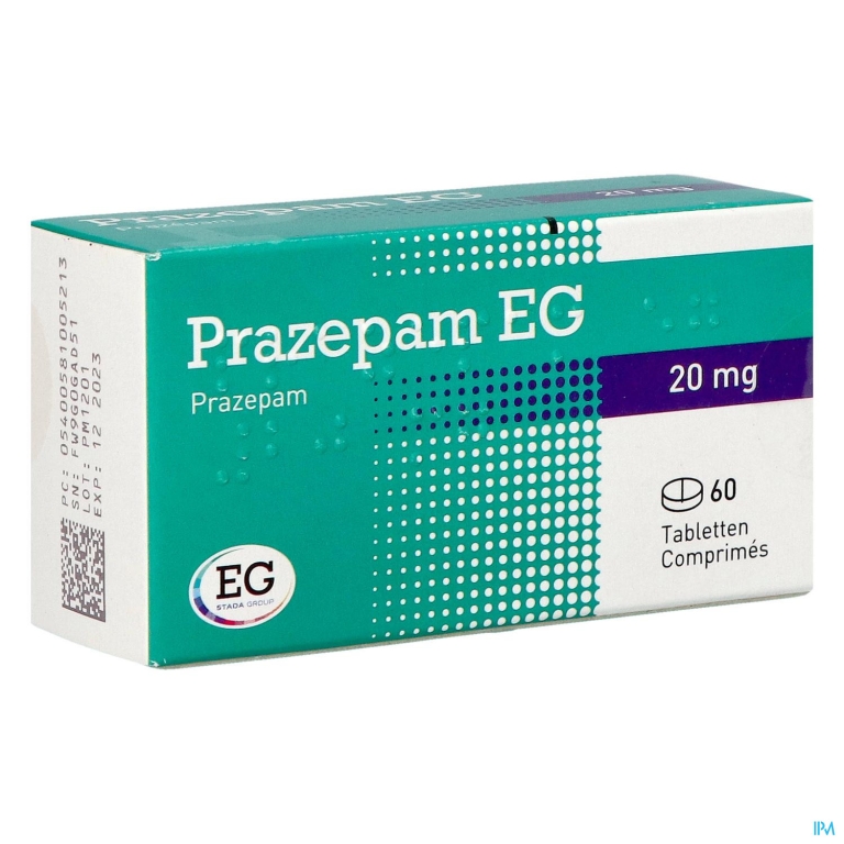 Prazepam EG 20 Mg Tabl  60 X 20 Mg