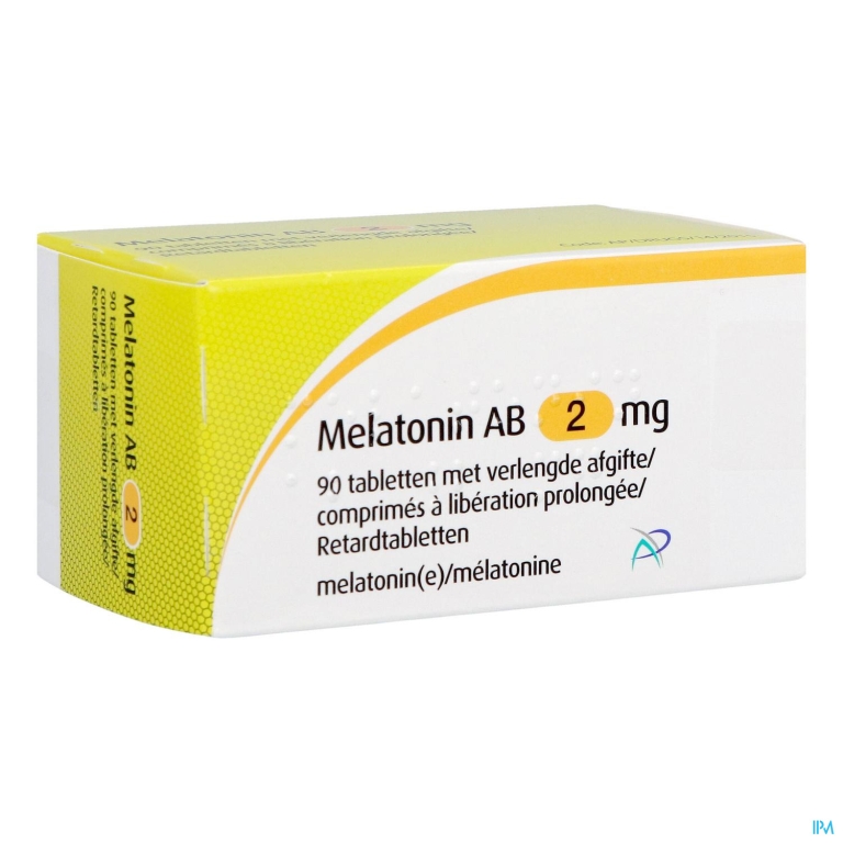 Melatonin Ab 2mg Verlengde Afgifte Comp 90