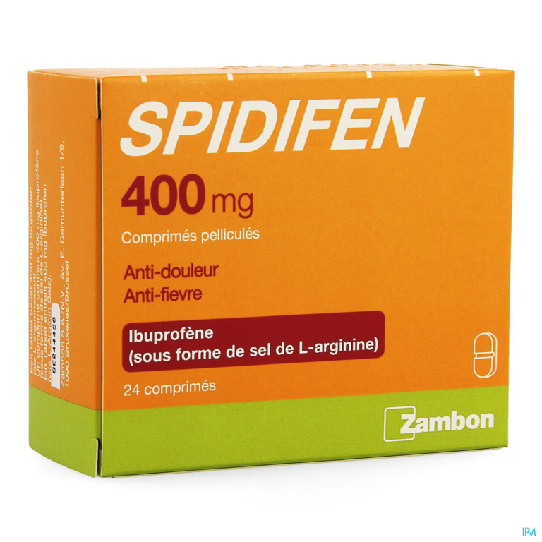 Spidifen 400 Comp Enrob 24 X 400mg