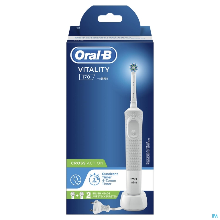 Oral-b Tandenborstel Vitality White + Box