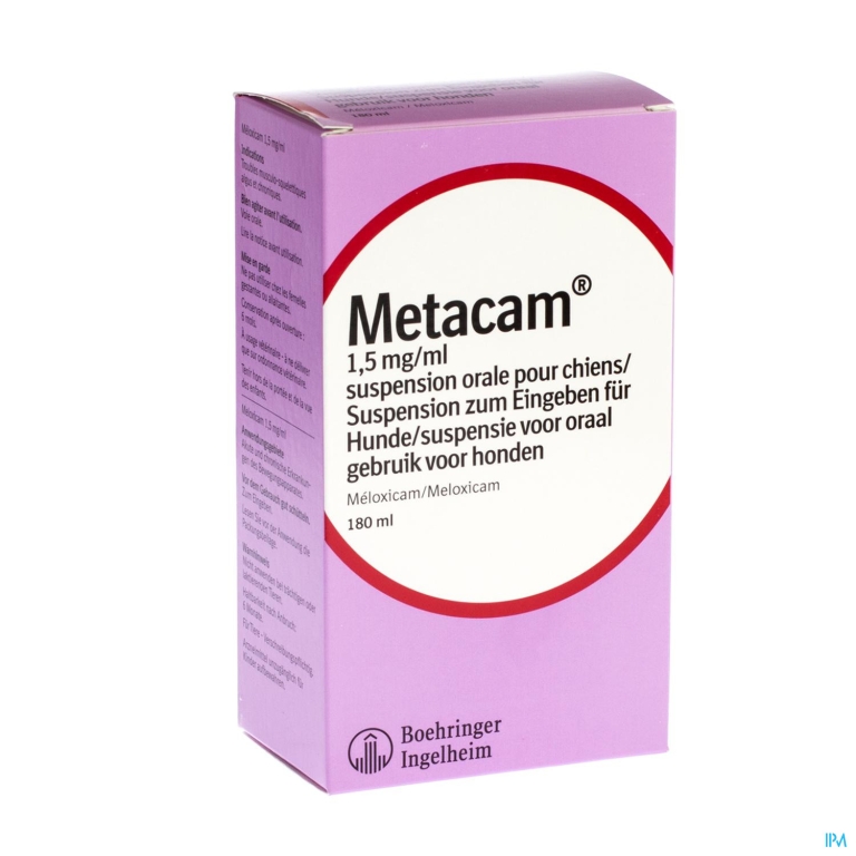 Metacam 1,5mg/ml Orale Susp Hond 180ml