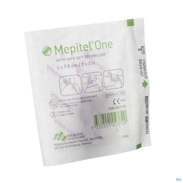 Mepitel One Ster 5,0cmx 7,5cm 1 289100