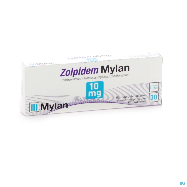 Zolpidem Mylan 10mg Tabl 30 X 10mg